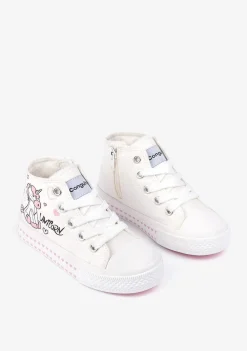 Conguitos Zapatillas Altas De Niña Estampado Unicornio^ Zapatillas