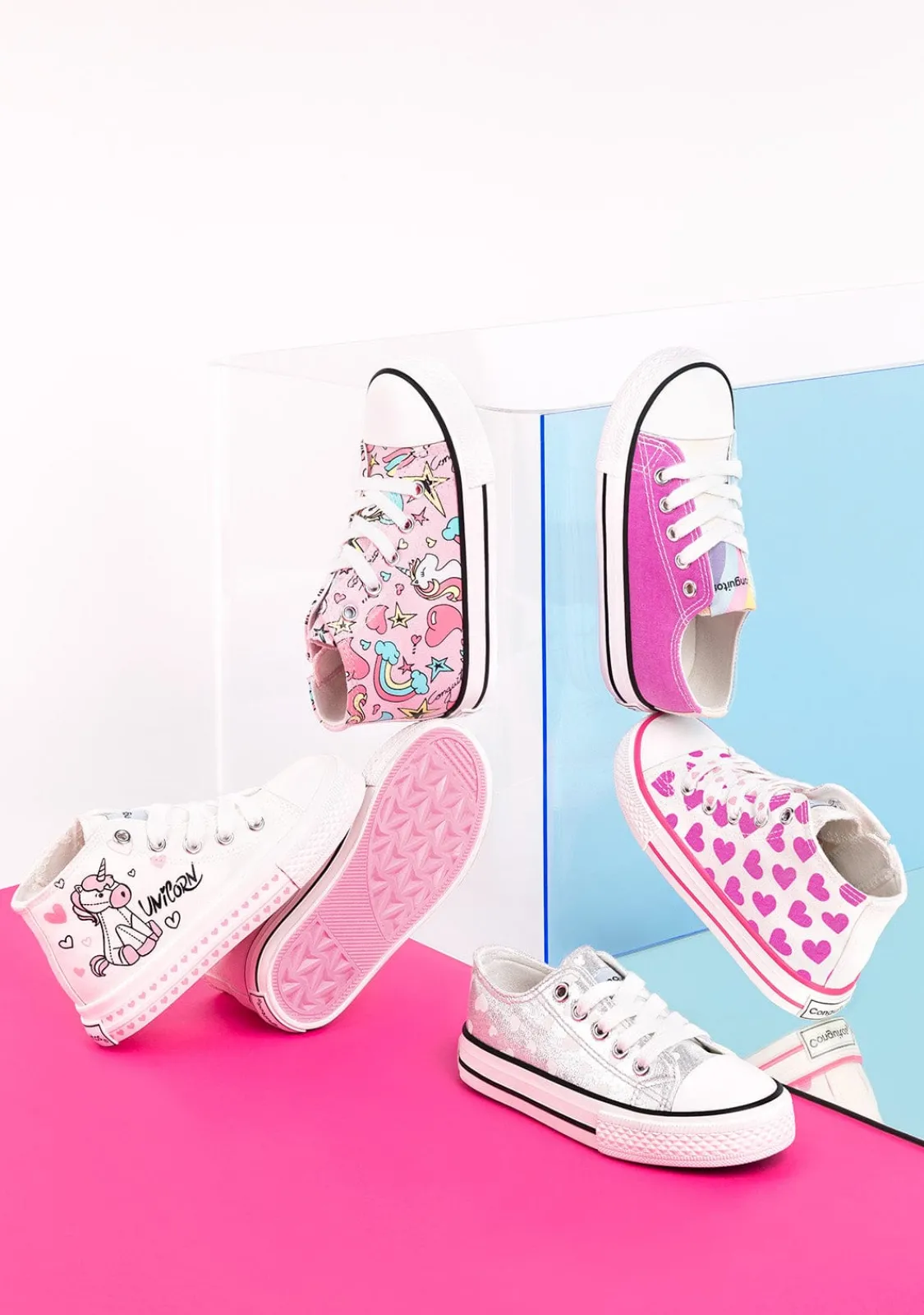 Conguitos Zapatillas Altas De Niña Solares Blanco^ Zapatillas