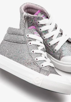 Conguitos Zapatillas Altas Glitter Plomo^ Zapatillas|Zapatillas
