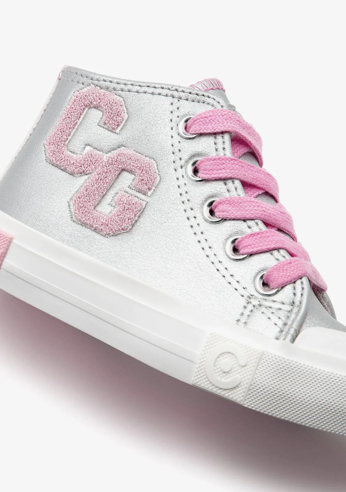 Conguitos Zapatillas Altas Letras Plata^ Zapatillas|Zapatillas