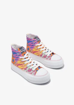 Conguitos Zapatillas Altas Patchwork Multicolor B&W^ Zapatillas|Zapatillas