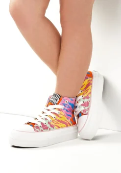 Conguitos Zapatillas Altas Patchwork Multicolor B&W^ Zapatillas|Zapatillas