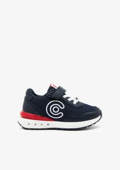 Conguitos Zapatillas Con Luces Logo Marino^ Zapatillas Con Luces|Zapatillas