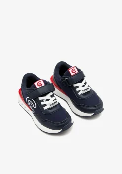 Conguitos Zapatillas Con Luces Logo Marino^ Zapatillas Con Luces|Zapatillas