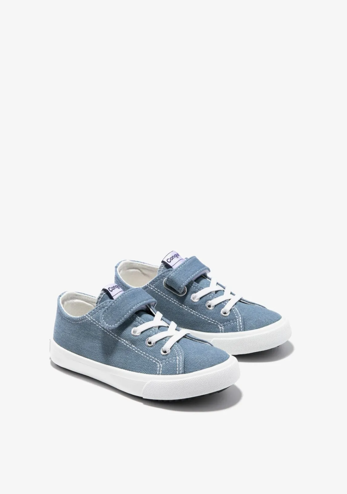 Conguitos Zapatillas Cordones Elásticos Denim^ Zapatillas|Zapatillas