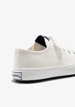 Conguitos Zapatillas Cordones Elásticos Blanco^ Zapatillas|Zapatillas
