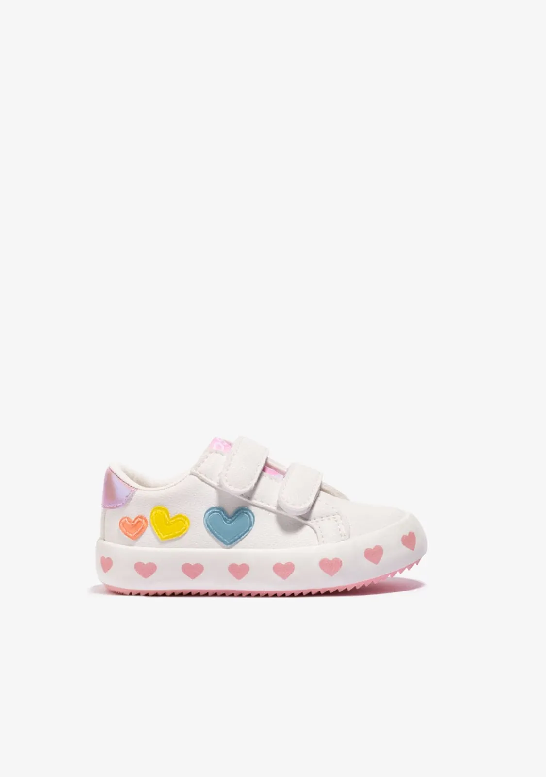Conguitos Zapatillas De Bebé Corazones Blanco^ Zapatillas|Zapatillas