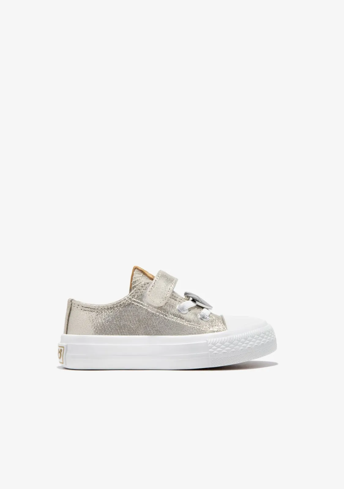 Conguitos Zapatillas De Bebé Lona Dorado Metalizado^ Zapatillas|Zapatillas