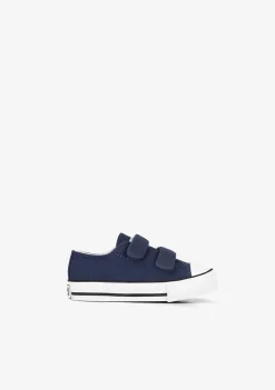 Conguitos Zapatillas De Bebé Tiras Adherentes Lona Marino^ Zapatillas|Zapatillas