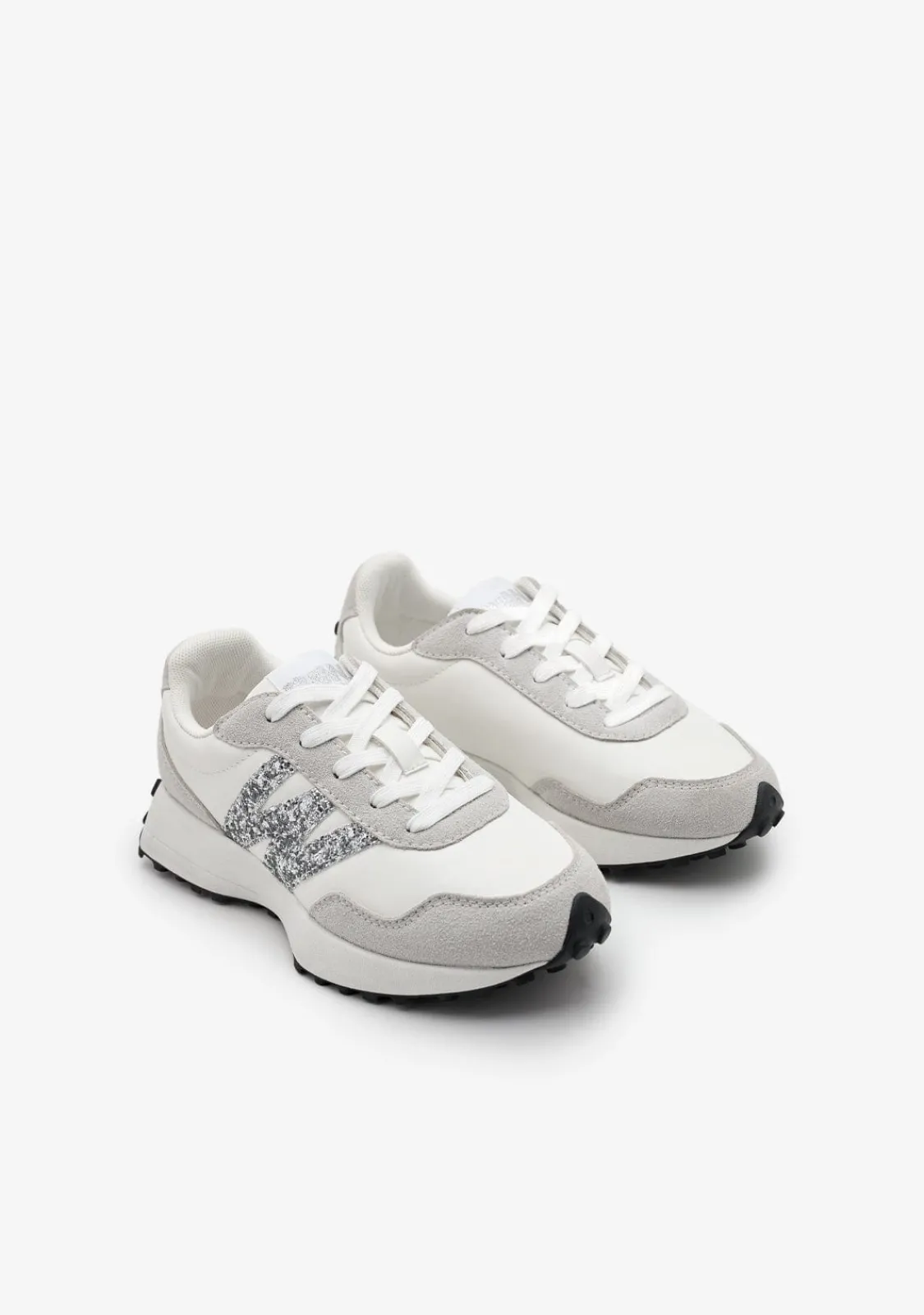 Conguitos Zapatillas Glitter Blanco B&W^ Zapatillas|Zapatillas