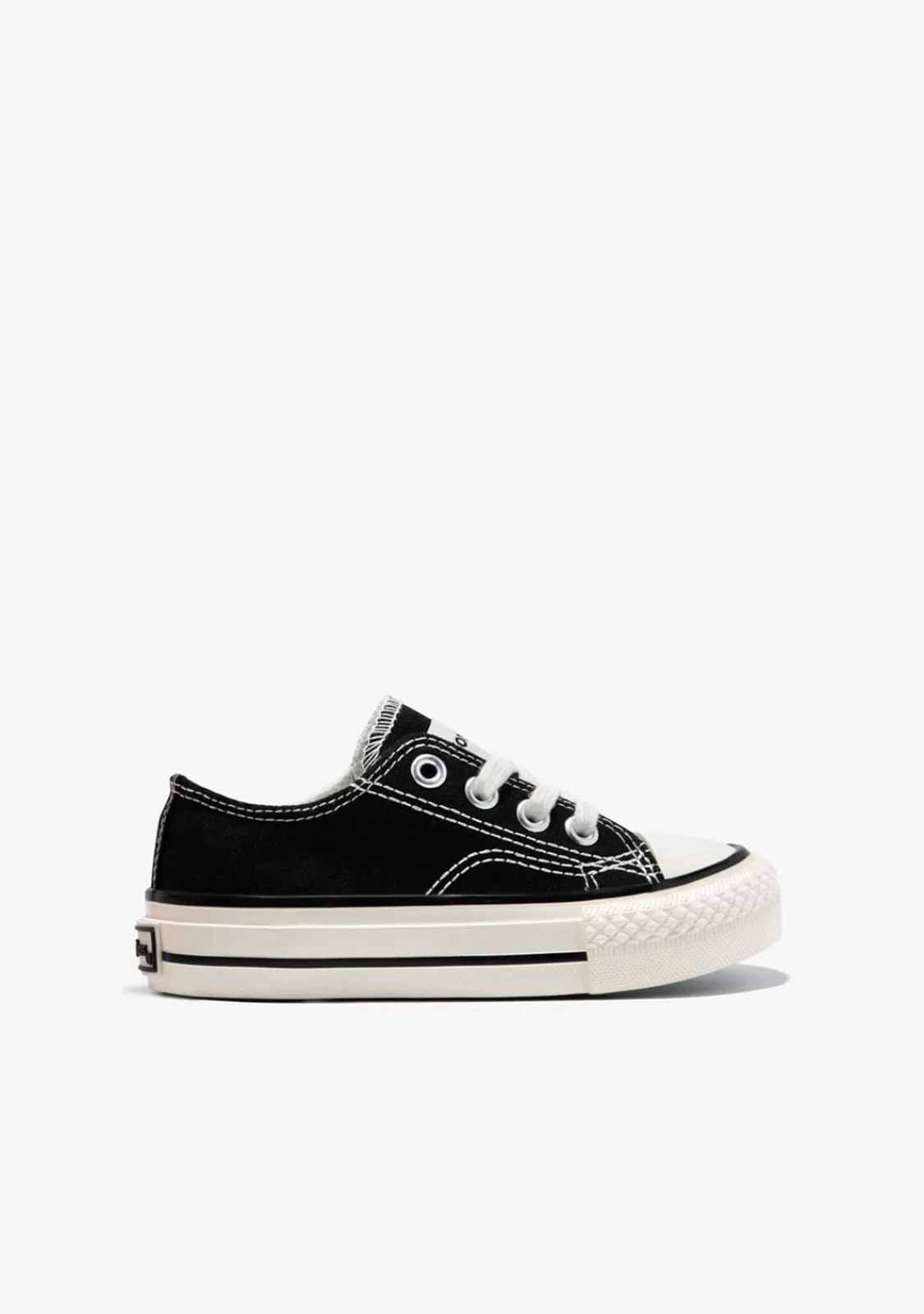 Conguitos Zapatillas Lona Clásicas Negro^ Zapatillas|Zapatillas