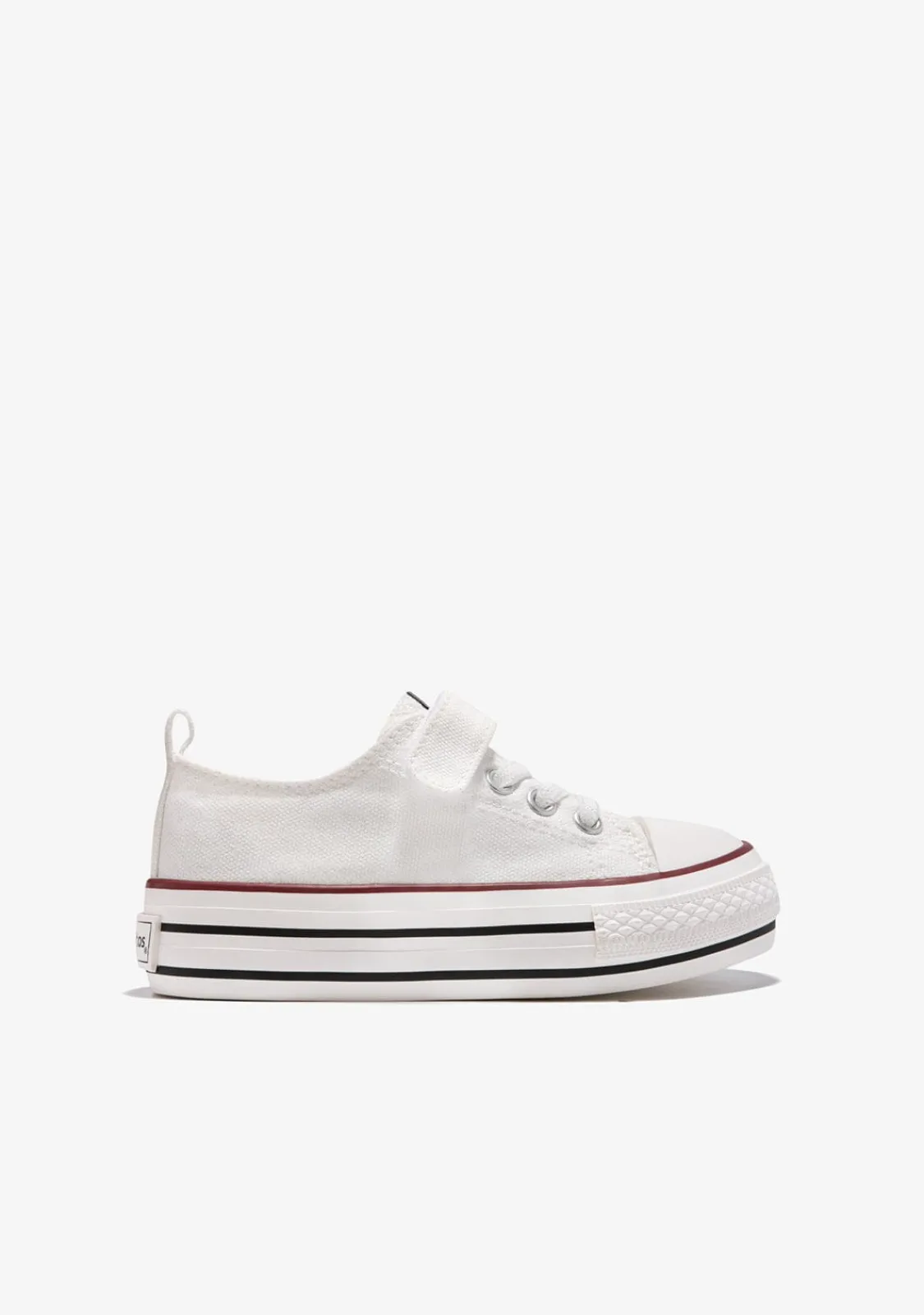 Conguitos Zapatillas Lona Plataforma Blanco^ Zapatillas|Zapatillas