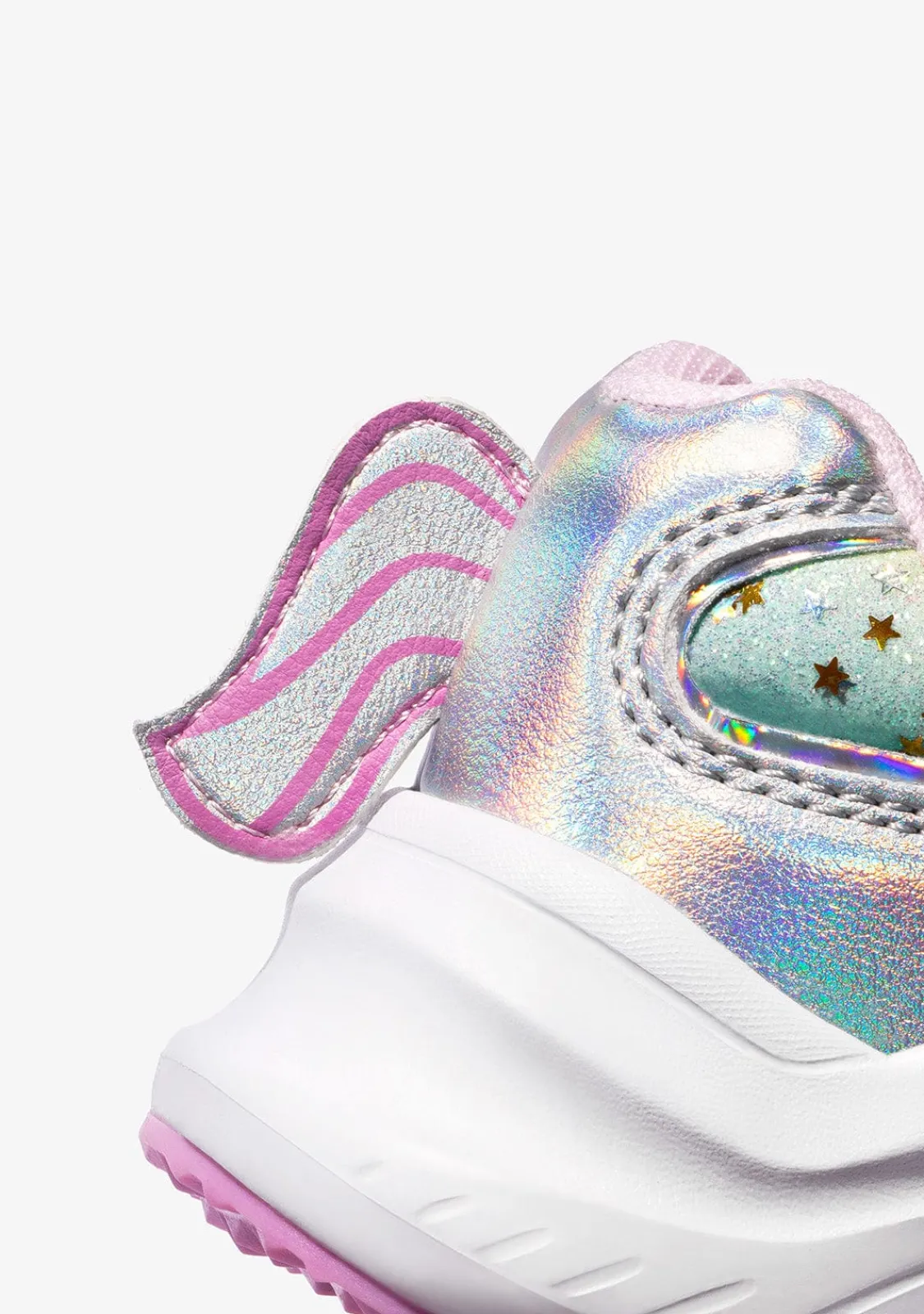 Conguitos Zapatillas Unicornio Glitter Con Luz Metalizado^ Zapatillas Con Luces|Zapatillas