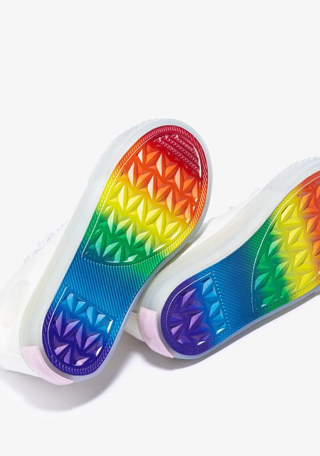 Conguitos Zapatillas Unisex Cordones Con Luz Lona Blanco^ Zapatillas Con Luces|Zapatillas