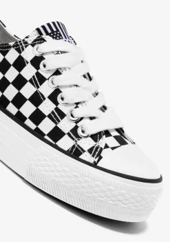 Conguitos Zapatillas Unisex Lona Negro Blanco B&W^ Zapatillas|Zapatillas