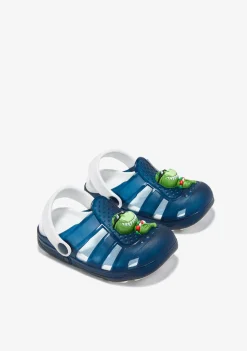 Conguitos Zuecos Con Luces Marino^ Zapatillas Con Luces|Sandalias